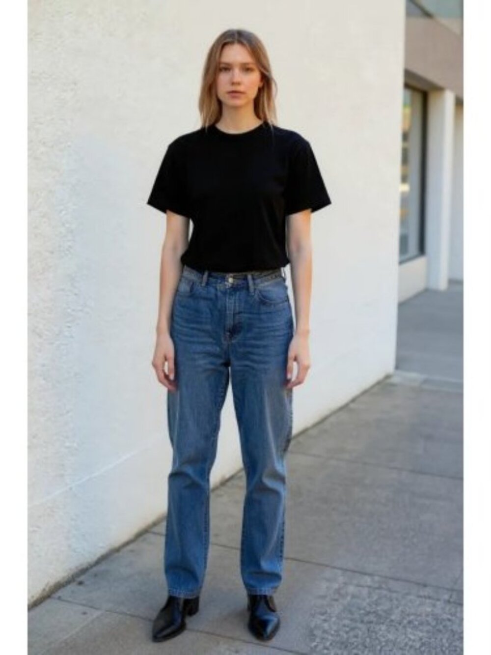 FASHION NOVA Stretch Straight Leg Jeans Juniors Size 9